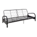 DHP Vermont Metal Futon Frame, Classic Design, Full Sized - Black