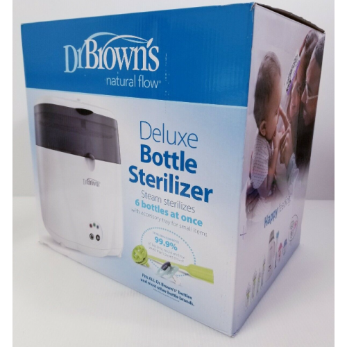 FACTORY SEALED Dr. Browns AC045 Deluxe Bottle Sterilizer