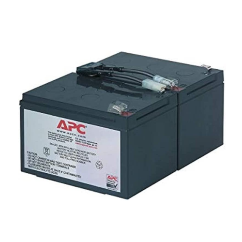 APC UPS Battery Replacement, RBC6, for APC Smart-UPS SMT1000, SMC1500, SMT1000C, SMT1000US, SU1000, SU1000BX120, SUA1000US, SUA1000 , Black