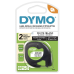 DYMO® LT 10697 Black-On-White Tape, 0.5" x 13', Pack Of 2