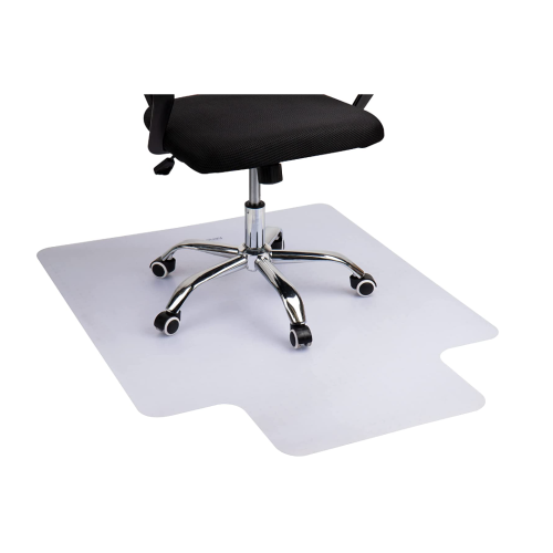 Mind Reader 9-to-5 Collection, Office Chair Mat, Anti-Skid, 48 x 36, PVC, Clear