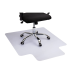 Mind Reader 9-to-5 Collection, Office Chair Mat, Anti-Skid, 48 x 36, PVC, Clear