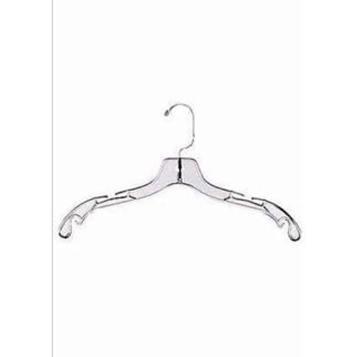 Heavy Weight 17 inch Clear Plastic Dress Hangers Heavy Weight 17 inch Clear Plastic Dress Hangers