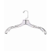 Heavy Weight 17 inch Clear Plastic Dress Hangers
