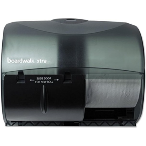 Boardwalk 47Green Boardwalk Xtra 2-Roll Controlled Bath Tissue Dispenser