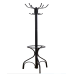 Homecraft Furniture Black 12-Hook Coat Rack CR004 Homecraft Furniture Black 12-Hook Coat Rack CR004