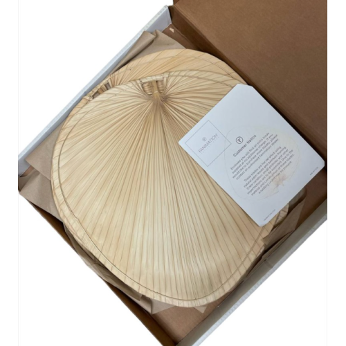 Fanimation Fans - BMP1 - Accessory - 2 - 22 Inch Brewmaster Wide Oval Natural Palm Blades