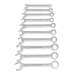 GEARWRENCH 10 Pc. Metric Midget Combination Wrench Set 86561