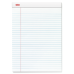 Office Depot® Brand Perforated Writing Pads, 8-1/2" x 14", Legal Ruled, 50 Sheets, White, Pack Of 4 Pads