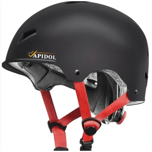 APIDOL KIDS RIDING HELMET. Size small BLACK