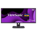 ViewSonic VG3448 34 Inch Ultra-Wide 21:9 WQHD Ergonomic Monitor with HDMI DisplayPort USB, 40 Degree Tilt and FreeSync for Home and Office