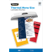 Fellowes® Thermal Laminating Pouches, Menu Size, 3 Mil, 11-1/2" x 17-1/2", Ultra-Clear, Pack Of 100 Pouches