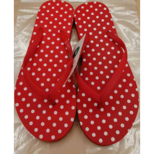 Shade & Shore Women's Sandals Flip Flop Brynn Red Size