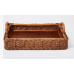  Handcrafted Rattan Wicker Tray By Threshold With Tags