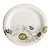 Dixie® Paper Plates, 8-1/2", Pathways Design, Pack Of 125 Plates