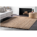 Hand Woven Chunky Loop Jute Area Rug Size 2'x3'