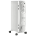PELONIS PHO15A2AGW, Basic Electric Oil Filled Radiator, 1500W Portable Full Room Radiant Space Heater with Adjustable Thermostat, White, 26.10 x 14.20 x 11.00 in
