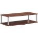 Convenience Concepts Designs2Go XL Two Tier Swivel Riser, Cherry