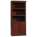 Sauder Heritage Hill Library With Doors - Classic Cherry finish