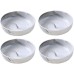 3PCS Marble Ceramic Sauce Dish Seasoning Dish Appetizer Plates
