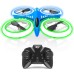 Dwi Dowellin 4.9 Inch Mini Drone for Kids LED Night Lights One Key Take Off Landing Flips RC Remote Control Small Flying Toys Drones for Beginners Boys and Girls Adults Nano Quadcopter, Blue