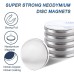 LOVIMAG Super Strong Neodymium Disc Magnets, Powerful Rare Earth Magnets - 1.26 inch x 1/8 inch, Pack of 6