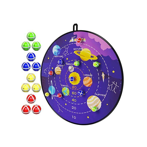 BooTaa 29" Large Dart Board, Boys Toys,Board Games for Kids with 12 Sticky Balls