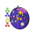 BooTaa 29" Large Dart Board, Boys Toys,Board Games for Kids with 12 Sticky Balls