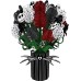 Lovepop Disney Tim Burton’s Nightmare Before Love Bundle, Valentine's Greeting Card, Pop Up Card, Seriously Spooky Bouquet, Pop Up Paper Flowers