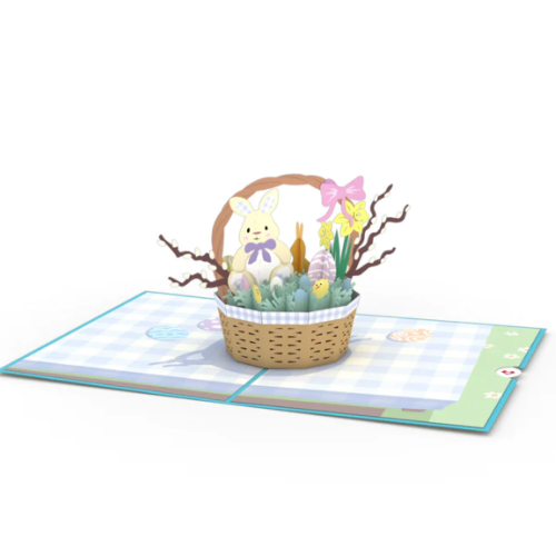 Easter Basket Pop-Up Card 3 pack