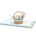Easter Basket Pop-Up Card 3 pack