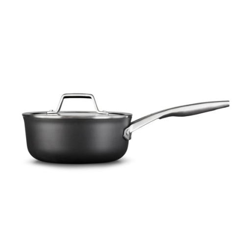 Calphalon Premier Hard-Anodized Nonstick 2.5-Quart Sauce Pan with Lid