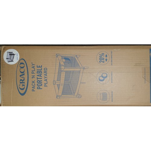 Graco Pack and Play Portable Playard, Push Button Compact Fold, Carnival