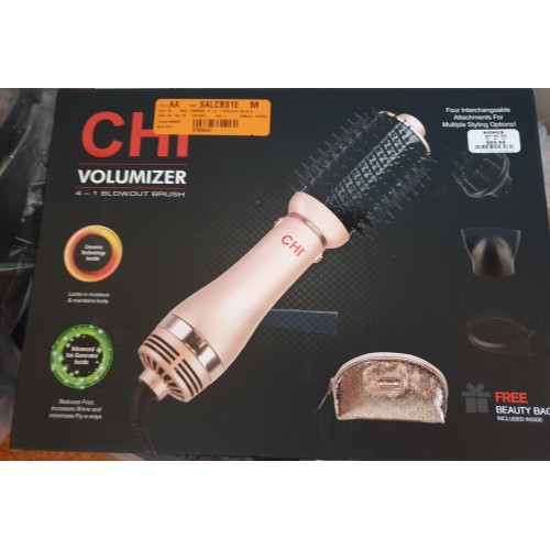 CHI Volumizer 4-in-1 Blow Out Brush – Rose Gold