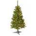 National Tree Company Pre-Lit Artificial Full Christmas Tree, Green, Canadian Fir Grande, White Lights, Includes Stand, 4 Feet