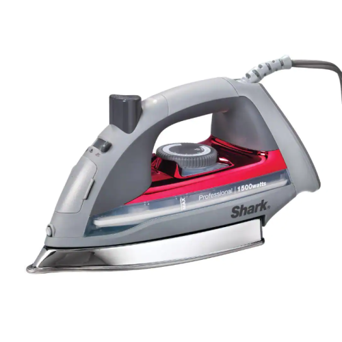 Professional Lightweight Red Steam Iron (GI305)