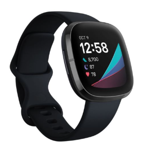 FitBit Sense Smartwatch - Carbon/ Graphite Stainless Steel