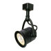 1-Light Retro Black Linear Track Lighting Head