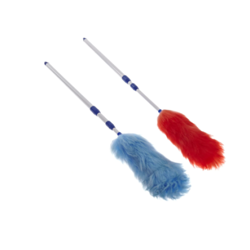 Impact 3106 Extended Twist-and-Lock Lambswool Duster with White Handle set of 2