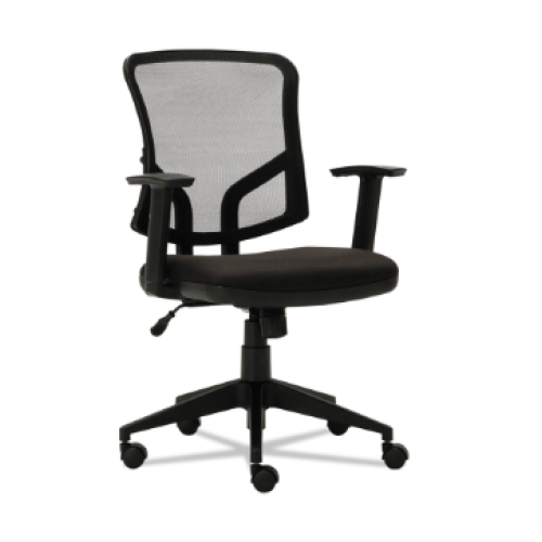 Alera Everyday Task Office Chair, Black Mesh