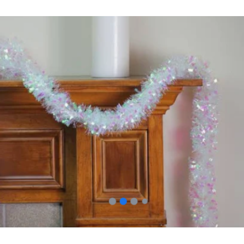 Northlight Tinsel Unlit Christmas Garland