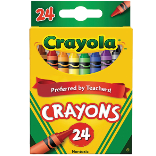 Crayola Crayons 24 ct (Pack of 3)