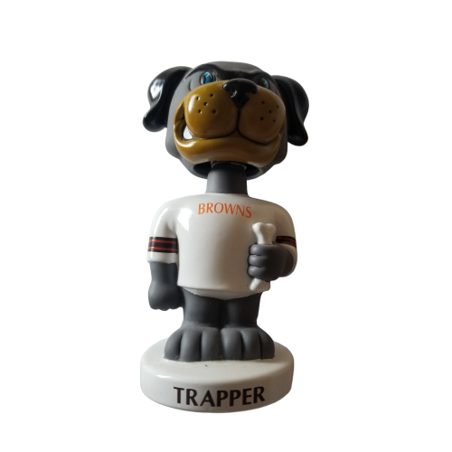 Cleveland Browns TRAPPER Mascot Bobblehead