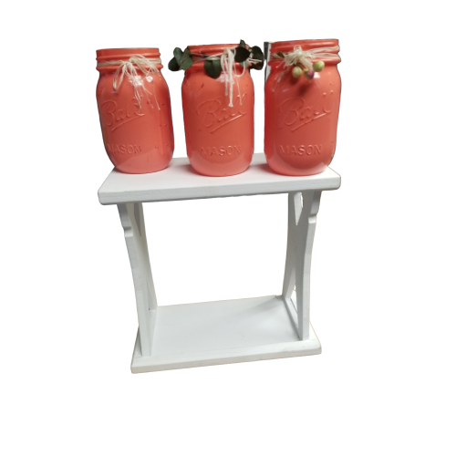 Decorative Shelf with Jar