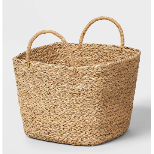 Woven Seagrass Basket Natural - Brightroom