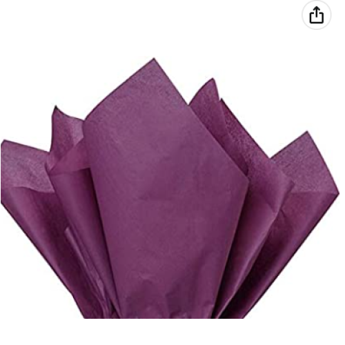  Premium Premium Quality Gift Wrap Tissue Paper 20 Inch X 26 Inch ( PLUM) 10 sheets each