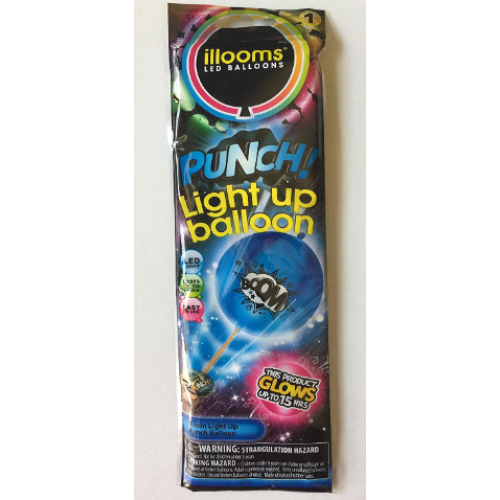 LED balloons, Punch! Light Up Balloons 5 pcs