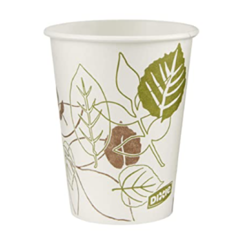 Georgia-Pacific Dixie Paper Hot Coffee Cup, 8 oz, Pathways 1000 cups