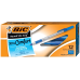 BIC Round Stic Grip Xtra Comfort Ballpoint Pen, Medium Point (1.2mm), Blue, 12-Count