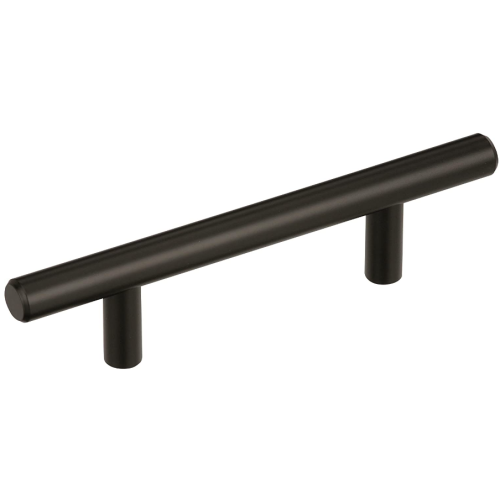 Amerock | Cabinet Pull | Black Bronze | 3 inch (76 mm) Center to Center | Bar Pulls | 10 Pack | Drawer Pull | Drawer Handle | Cabinet Hardware